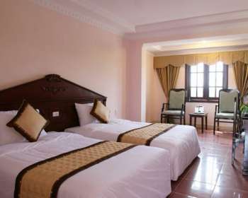 Thi công phòng đôi nhà nghỉ Hải Yến - Ninh Bình KS011